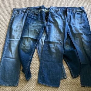 3 pairs of jeans Lucky Brand and more